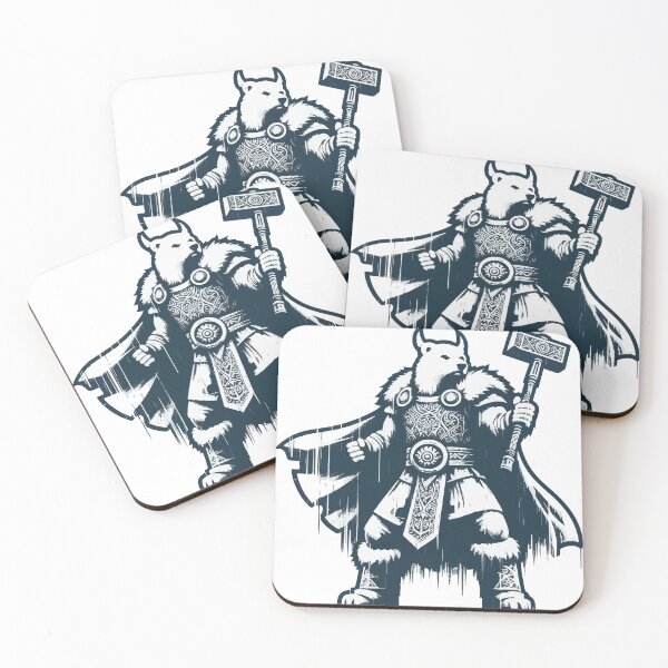 Item preview, Vintage Outline Bear Viking Warrior designed and sold by TomFrontierArt.