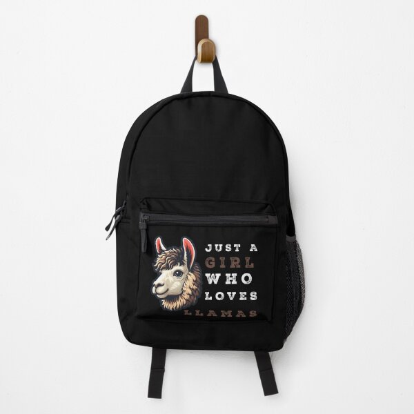 Item preview, Just A Girl Who Loves Llamas designed and sold by Suukunna.