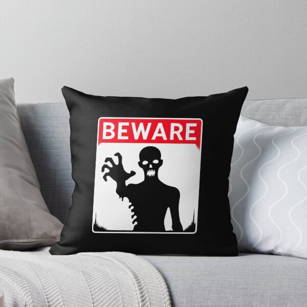 Item preview, Beware Sign Black and Red designed and sold by PrintSoulDesign.