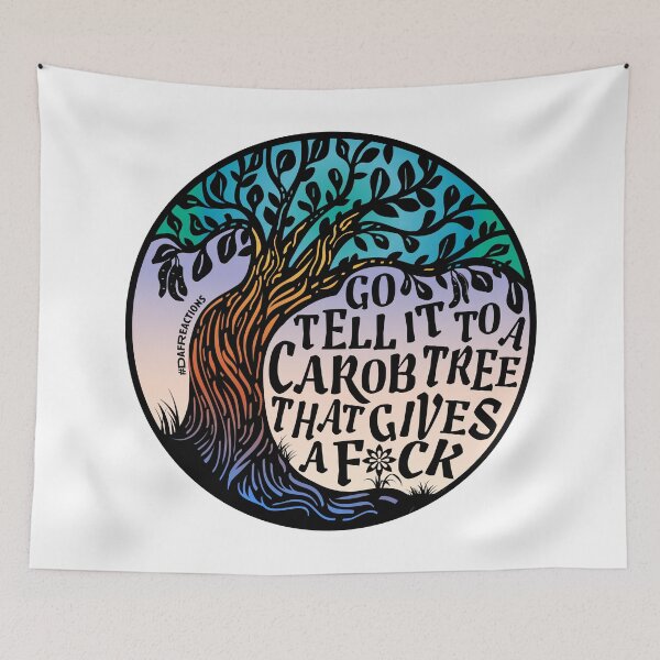 Item preview, Go Tell It To A Carob Tree designed and sold by Miriam Anzovin.