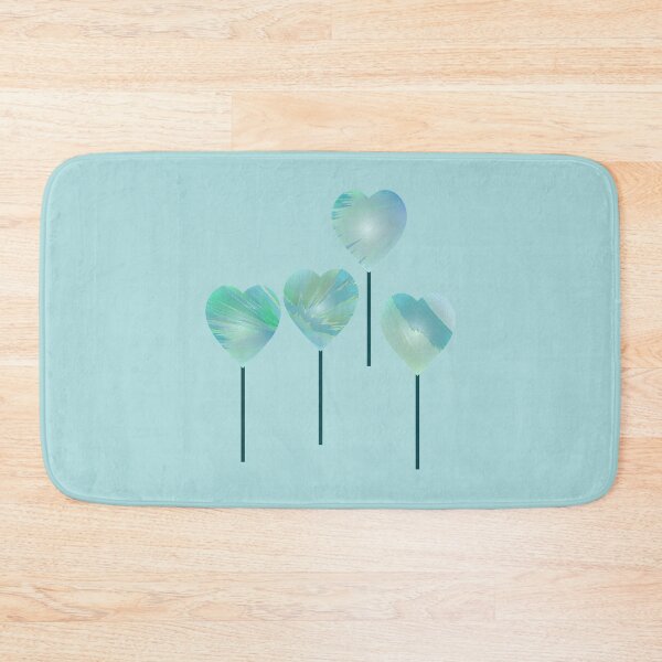 Item preview, Lollipop Hearts in Coastal Blues Colors designed and sold by Beachy.