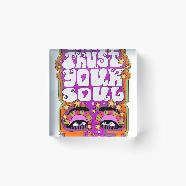 Item preview, TRUST YOUR SOUL designed and sold by goldendazeart.