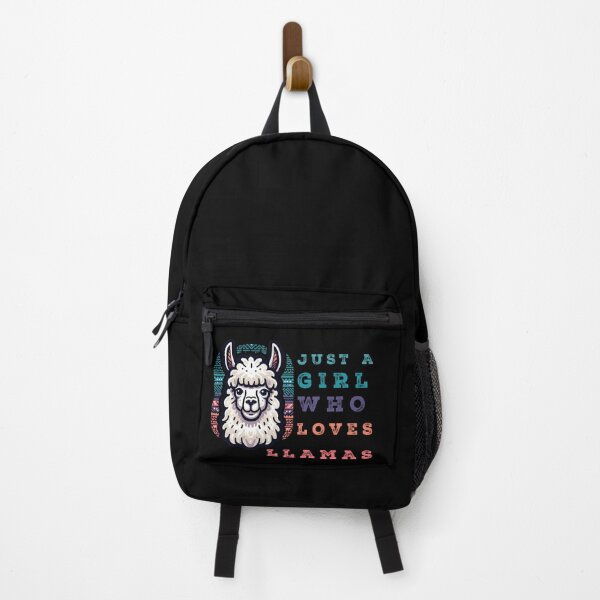 Item preview, Just A Girl Who Loves Llamas designed and sold by Suukunna.