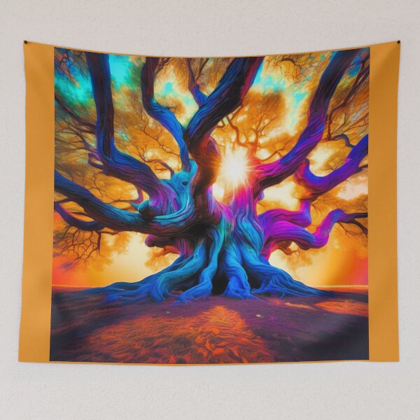 Item preview, twisted tree, shine of the sun designed and sold by janjacbu.