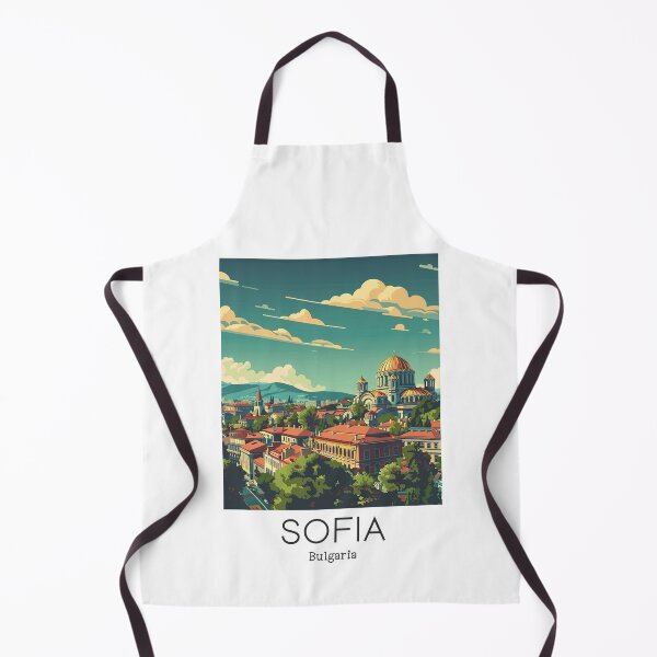 Item preview, A Vintage Travel Illustration of Sofia - Bulgaria designed and sold by GoodOldVintage.