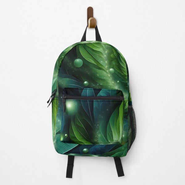 Item preview, a fantasy spiral of green leaves designed and sold by bernhagen.
