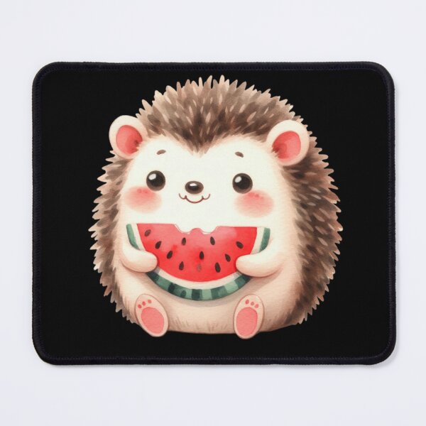 Artikelvorschau, Igel mit Wassermelone entworfen und verkauft von jkrphoto.