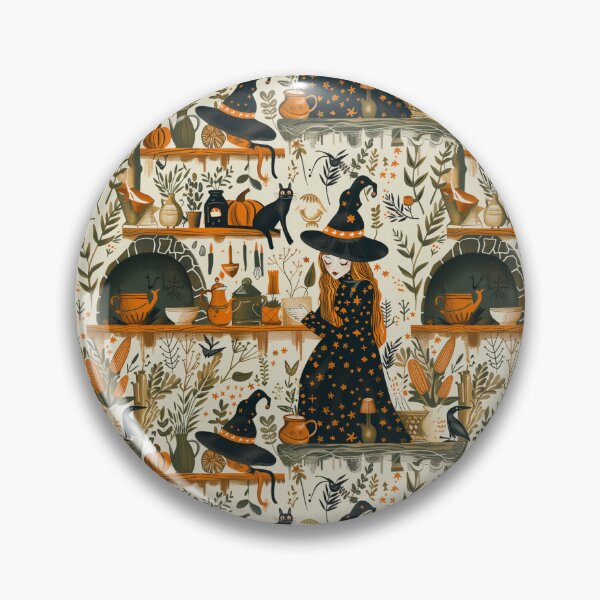 Item preview, Whimsical Kitchen Witch designed and sold by JenArtish.