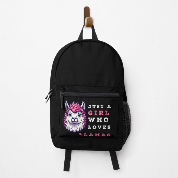 Item preview, Just A Girl Who Loves Llamas designed and sold by Suukunna.