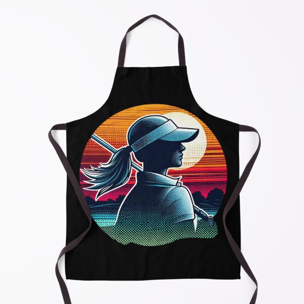Item preview, Silhouette of Elegance Woman’s Golfing Moment designed and sold by SportsT-Shirts.