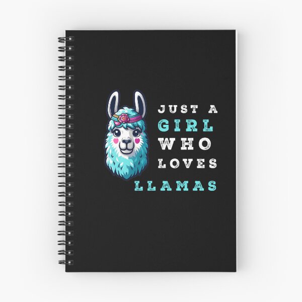 Item preview, Just A Girl Who Loves Llamas designed and sold by Suukunna.