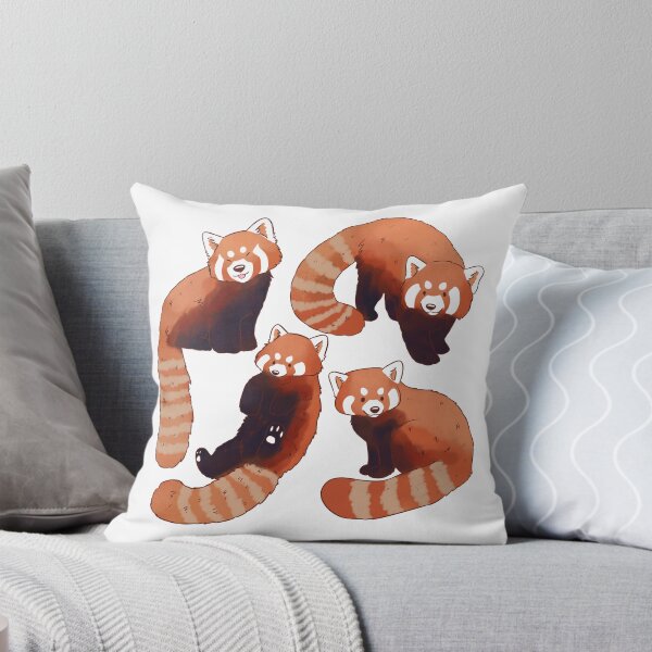 Item preview, Red panda art pattern  designed and sold by Yaragold.