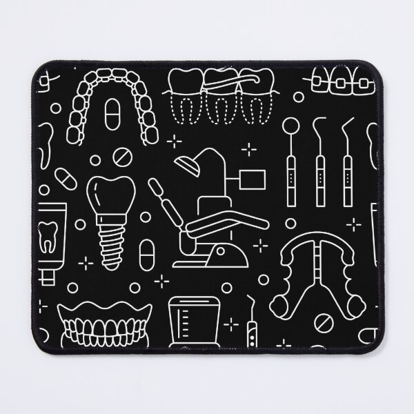 Item preview, Dentist Pattern - Dental Tools Pattern designed and sold by triharder12.