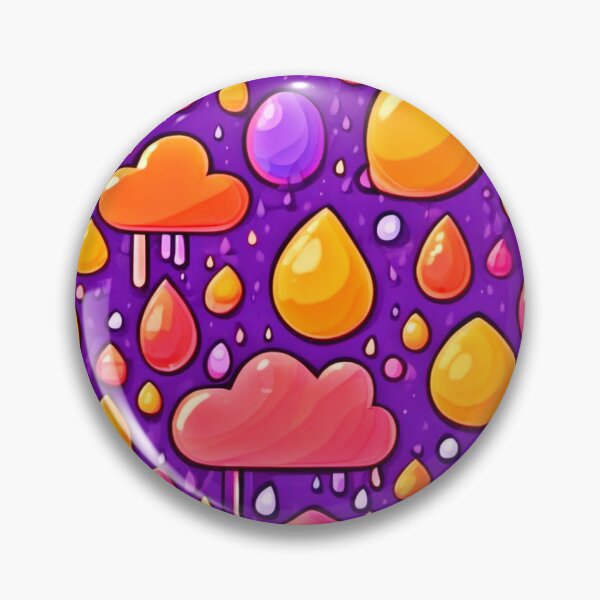 Item preview, Multicolor Raindrop Art designed and sold by Health And Fitness Posts e-Store.