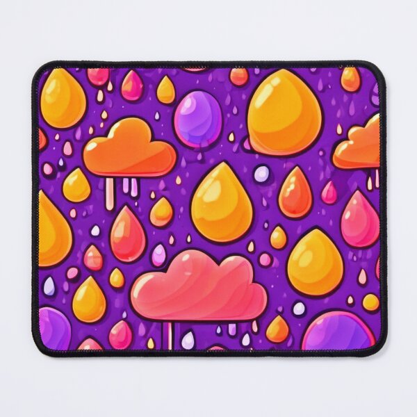 Item preview, Multicolor Raindrop Art designed and sold by Health And Fitness Posts e-Store.