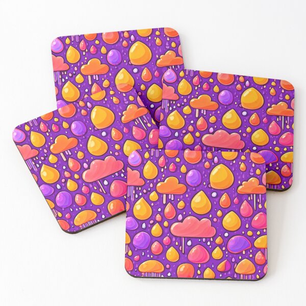 Item preview, Multicolor Raindrop Art designed and sold by Health And Fitness Posts e-Store.