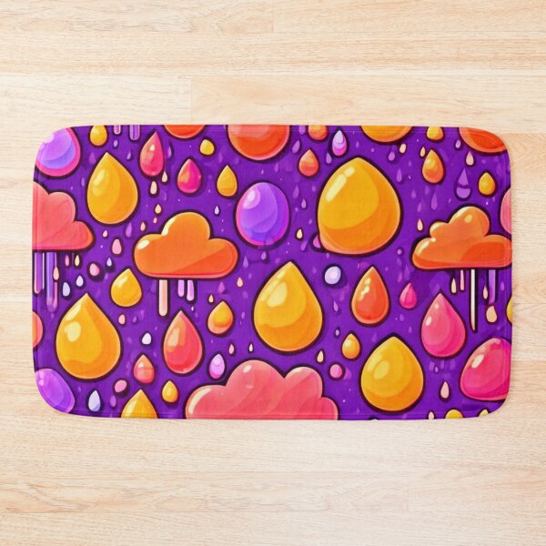 Item preview, Multicolor Raindrop Art designed and sold by Health And Fitness Posts e-Store.