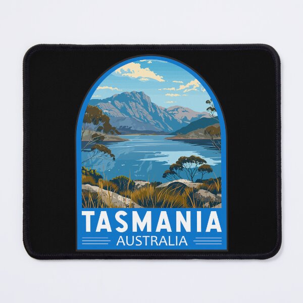Item preview, Tasmania Australia Travel Art Emblem designed and sold by KrisSidDesigns.