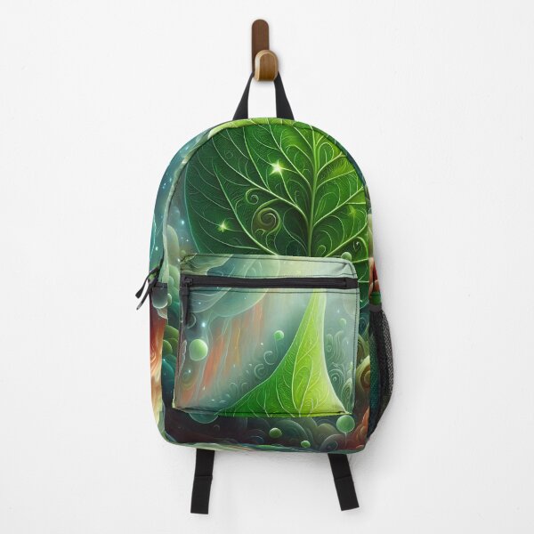 Item preview, a bright green leaf surreal designed and sold by bernhagen.