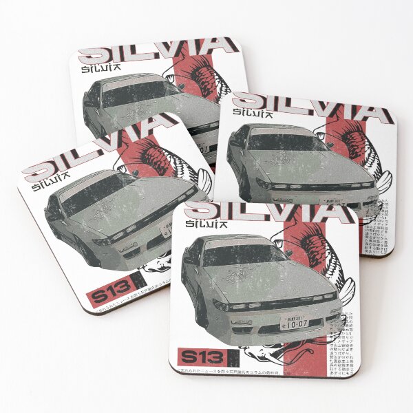 Item preview, Japanese JDM Legend Tokyo Car Culture Bauhaus Modern Silvia S13 designed and sold by Stefan Slater.