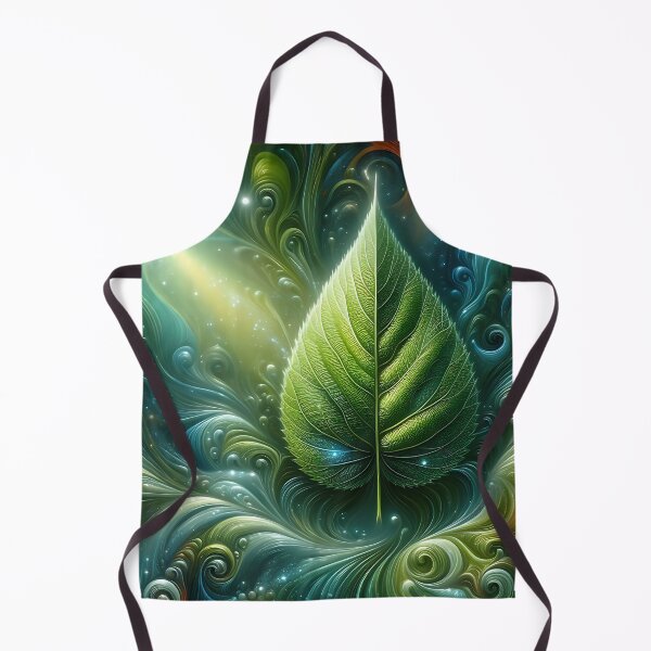 Item preview, Copy of a bright green leaf surreal designed and sold by bernhagen.