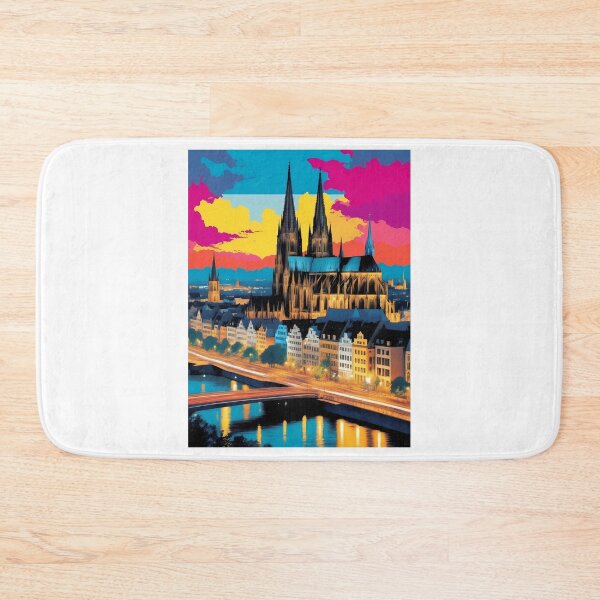 Item preview, Cologne Cathedral, Cologne, Germany, design in pop art style designed and sold by CreativeSparkzz.