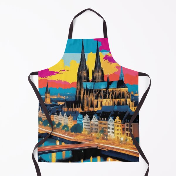 Item preview, Cologne Cathedral, Cologne, Germany, design in pop art style designed and sold by CreativeSparkzz.