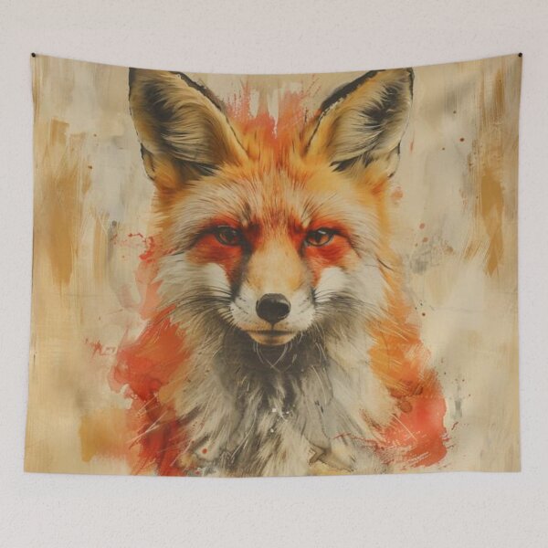 Item preview, Wild Fox Tee, Furtive Forest Guardian , Mysterious Woodland Wanderer, Gift designed and sold by Terry-Salsa.