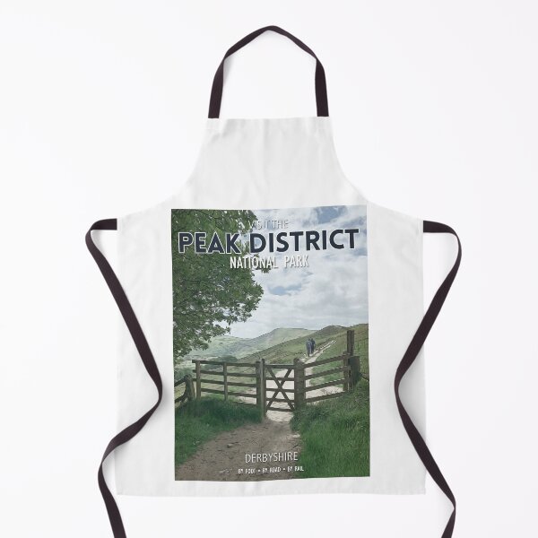 Item preview, Retro Travel Poster - The Peak District, Derbyshire, England, UK. designed and sold by Paul Rowland.