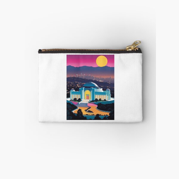 Item preview, Griffith Observatory, Los Angeles, California, USA, design in Pop Art style designed and sold by CreativeSparkzz.