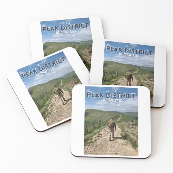Item preview, Retro Travel Poster - The Peak District, Derbyshire, England, UK. designed and sold by Paul Rowland.