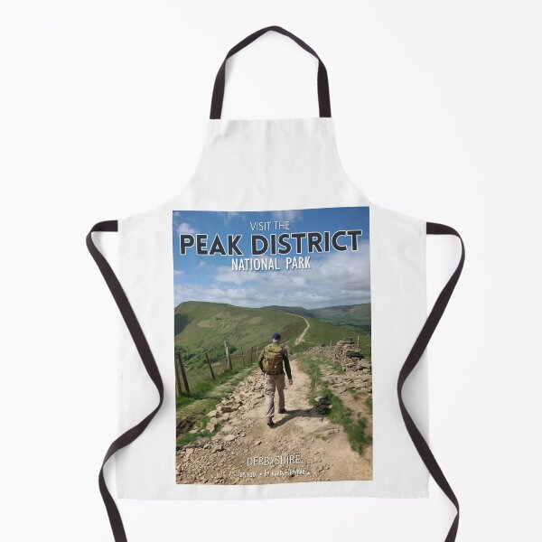 Item preview, Retro Travel Poster - The Peak District, Derbyshire, England, UK. designed and sold by Paul Rowland.