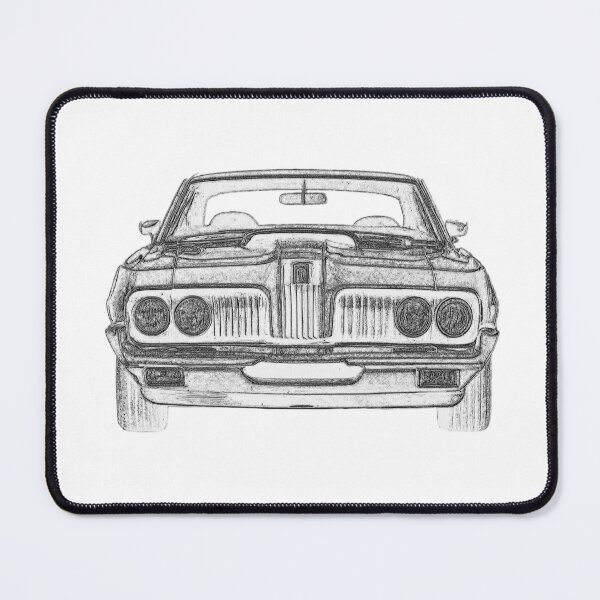 Artikelvorschau, 70er Mercury Cougar Eliminator entworfen und verkauft von VintageCarsShop.