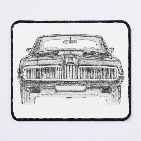 Item preview, 70s Mercury Cougar Eliminator designed and sold by VintageCarsShop.