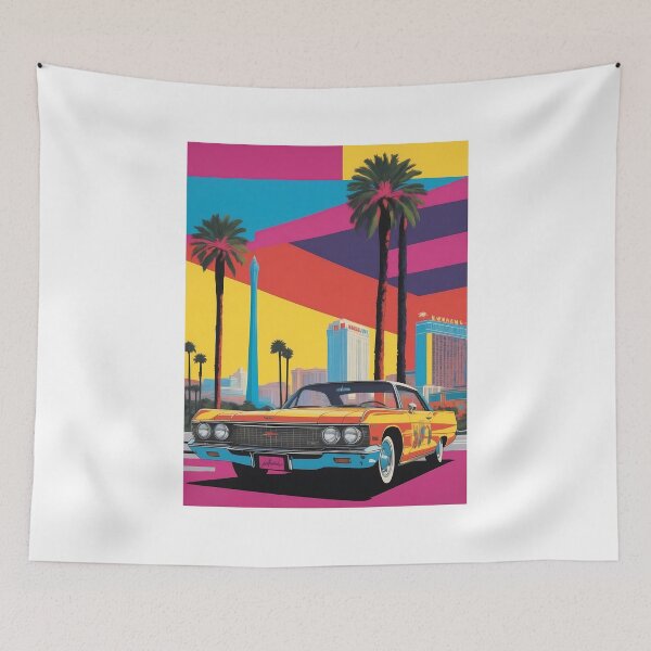 Item preview, Miami, Florida, USA, design in pop art style designed and sold by CreativeSparkzz.