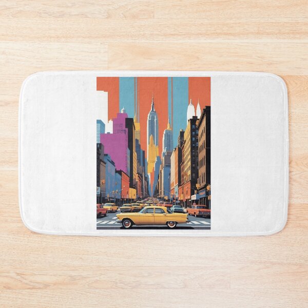 Item preview, New York City, New York, USA, design in pop art style designed and sold by CreativeSparkzz.