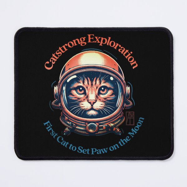 Item preview, Catstrong Exploration - First Cat to Set Paw on the Moon - I Love cat - 1 designed and sold by ArtProjectShop.