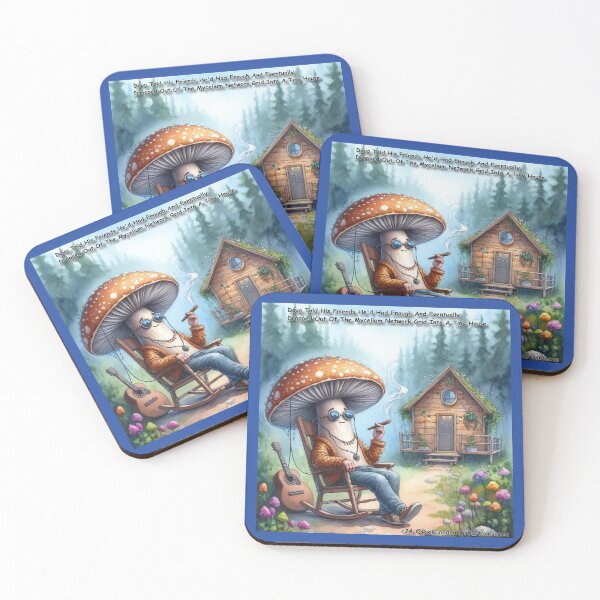 Item preview, Mushroom Builds A Tiny House And Lives Off The Grid  designed and sold by Rick London Gifts.