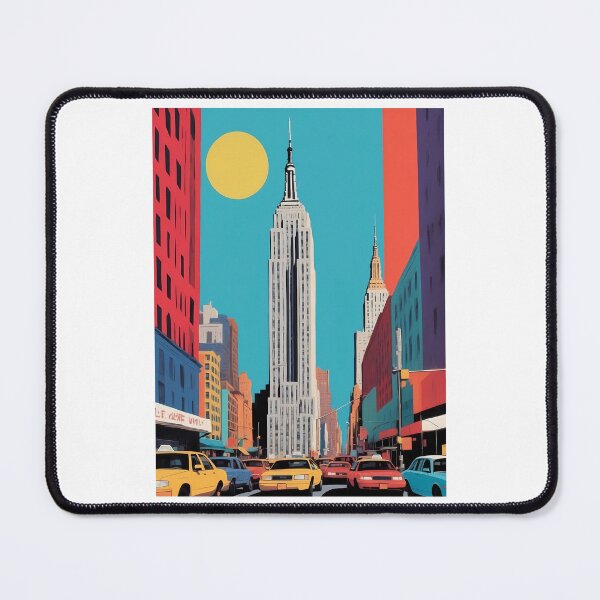Item preview, New York City, New York, USA, design in pop art style designed and sold by CreativeSparkzz.