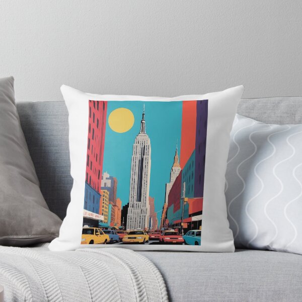 Item preview, New York City, New York, USA, design in pop art style designed and sold by CreativeSparkzz.