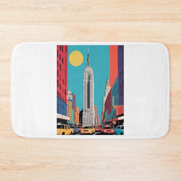 Item preview, New York City, New York, USA, design in pop art style designed and sold by CreativeSparkzz.
