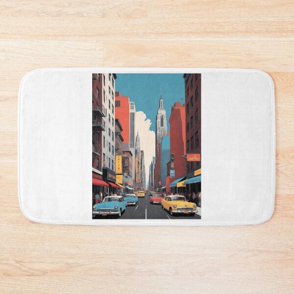 Item preview, New York City, New York, USA, design in pop art style designed and sold by CreativeSparkzz.