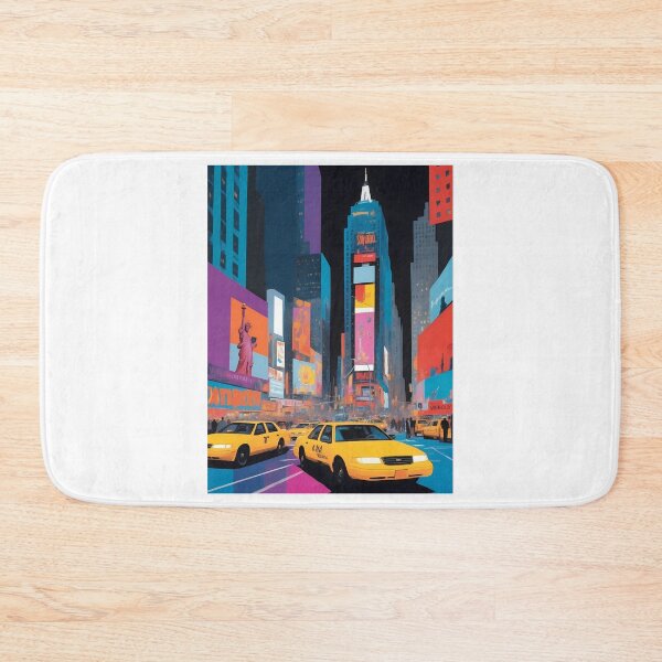 Item preview, New York City, New York, USA, design in pop art style designed and sold by CreativeSparkzz.