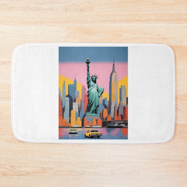 Item preview, New York City, New York, USA, design in pop art style designed and sold by CreativeSparkzz.