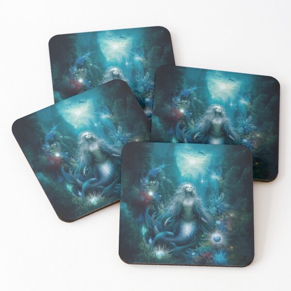 Item preview, Enigmatic Siren Underwater World designed and sold by ArtemisDesignAI.