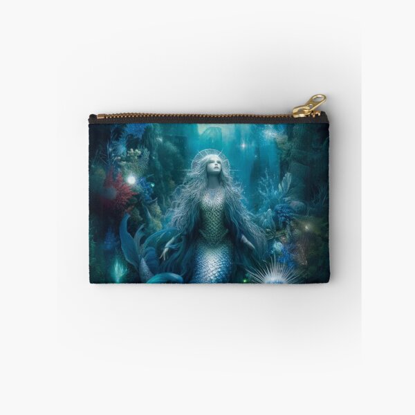 Item preview, Enigmático mundo submarino de sirena designed and sold by ArtemisDesignAI.