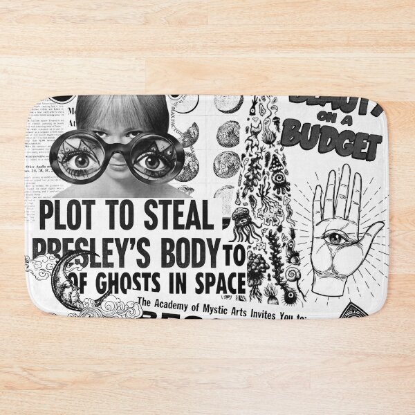 Item preview, Trippy newspaper print designed and sold by Erribeka.