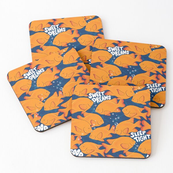 Item preview, Sweet Dreams Sleeping Garibaldi Fish designed and sold by Elizabeth Weglein.