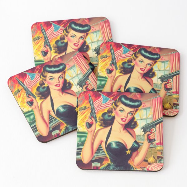 Item preview, Retro Pulp Girl designed and sold by PulpVintage.
