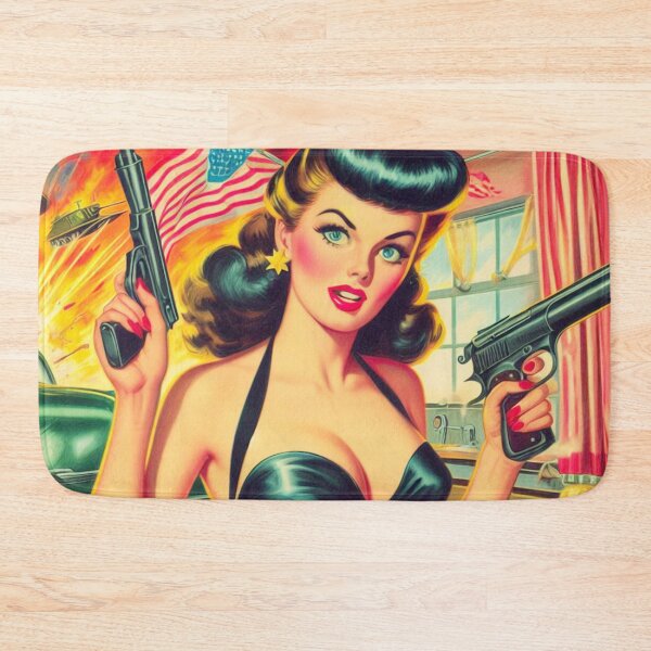 Item preview, Retro Pulp Girl designed and sold by PulpVintage.